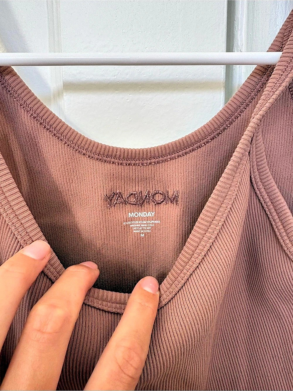 Monday Ribbed Scoop Neck Tank - Picture 3 of 3